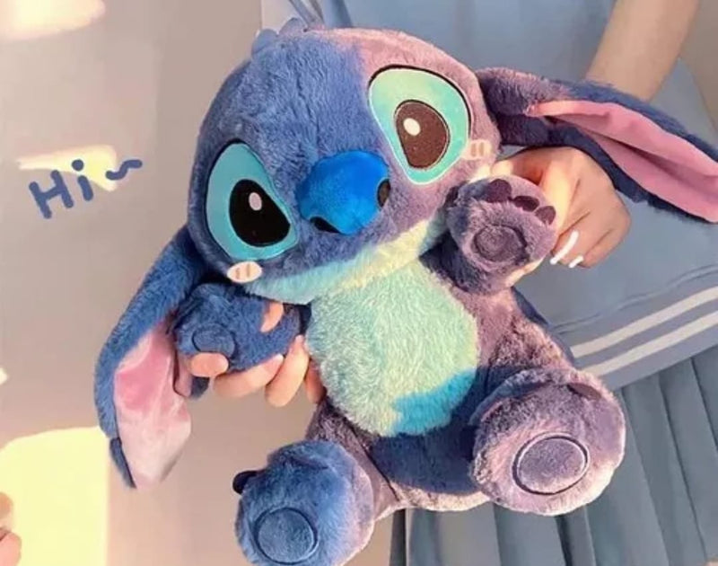 Pelúcia Lilo E Stitch Angel Gigante 50cm Original Disney